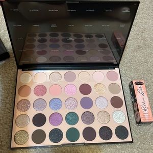 Morphe 35C Everyday Chic Palette & Benefit mini mascara